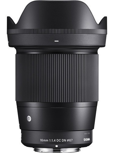 Imagen 1 de 4 de Lente Sigma 16mm F1.4 Dc Dn Para Sony E  4 Años Garantía