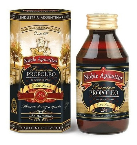 Propoleo Bebible Noble Apicultor Premium 20% 125cc