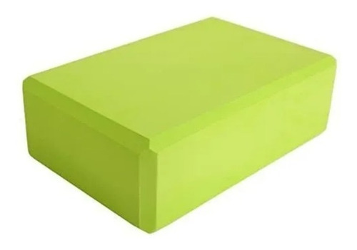 Imagen 2 de 2 de Block Ladrillo Yoga Eva Bloque Pilates Fitness 23x15x7.5 Cm