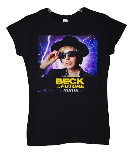 Polera Mujer Beck To The Future Rock Abominatron