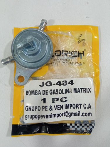 Llave Paso Gasolina Matrix 