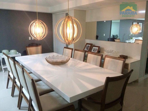 Imagem 8 de 15 de Apartamento Mobiliado À Venda - Tambaú - João Pessoa - Pb - Ap1160