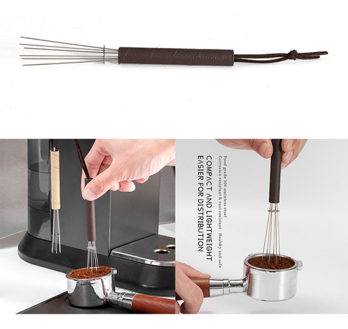 Aguja De Café Tamper Tipo De Aguja A Prueba De Marrón
