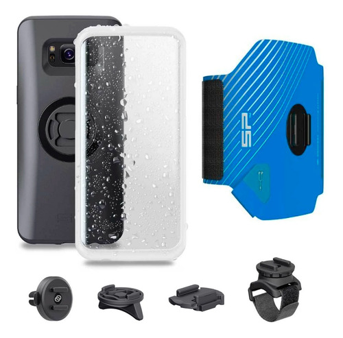 Kit Soporte Celular Auto Sp + Funda + Brazalete Samsung S8