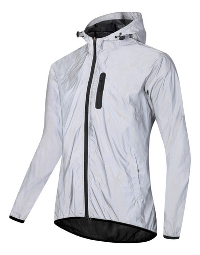 Chaqueta Reflectante Con Capucha Impermeable Con Capucha Abr