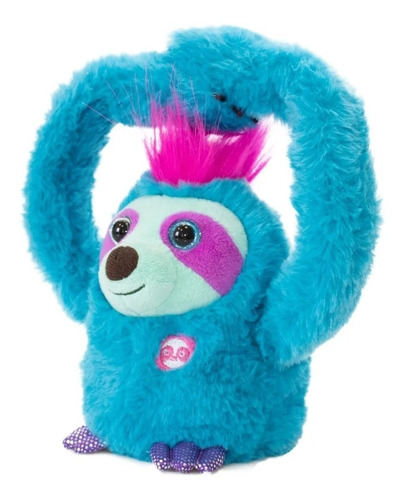 Peluche Interactivo Vagoneta El Perezoso Celeste Original 