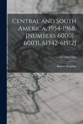 Libro Central And South America, 1954-1968, [numbers 6000...