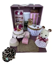 Comprar Casa Maletín Ideal Sylvanian Casa De Teimperdible! N13 Lila