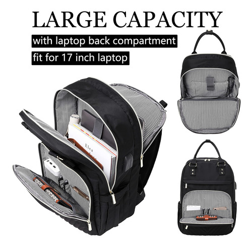 Mochila Para Ordenador Portátil Zjimlin, Mochila De Viaje De