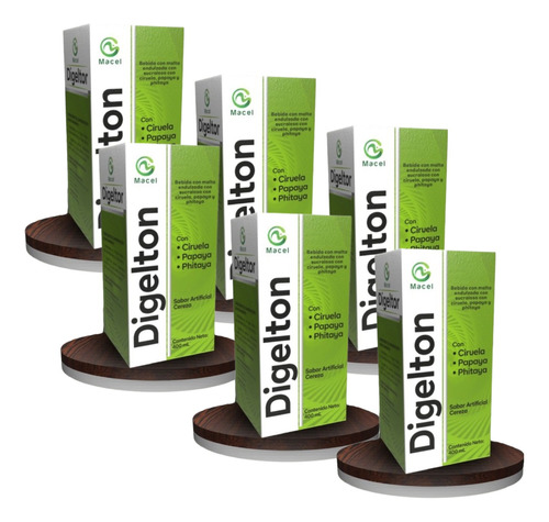 6 Digelton Macel X 400 Ml - mL a $38