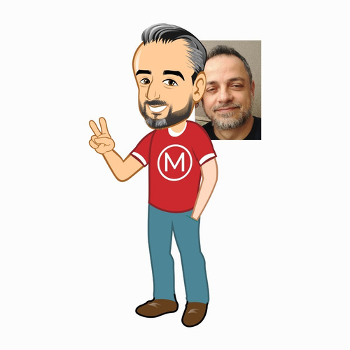 Caricatura + Logo - Criar Mascote + Logomarca Logotipo