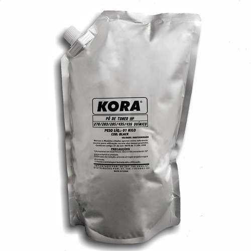 Po Refil Kora Para Toner 1kg Químico 435 285 283 217 279