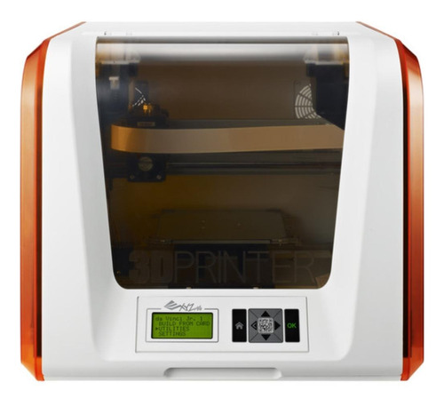 Impresora 3D XYZprinting Da Vinci Jr 1.0 color orange/white 100V/240V con tecnología de impresión FDM