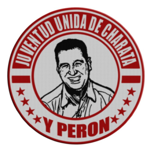 Parche Termoadhesivo Peron Y Juventud Unida Charata