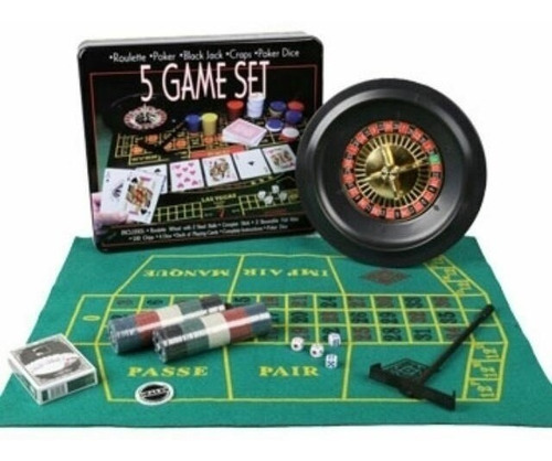 Imagen 3 de 5 de 5 Juegos Roulette Poker-black Jack-craps-poker