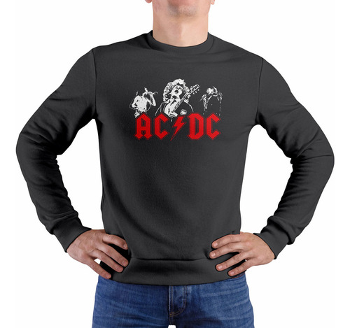 Polera Ac Dc Faces (d0598 Boleto.store)