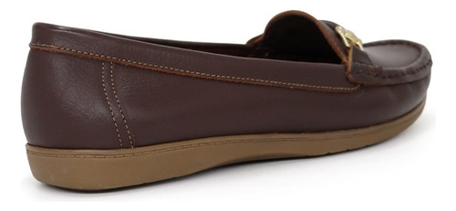 Zapato Mocasin De Dama Par&ss Kn24i2-04 Canela