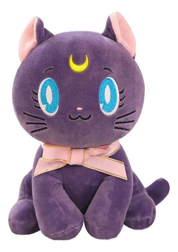 Peluche Luna Gato Sailor Moon Regalo Detalle Tierno 25cm