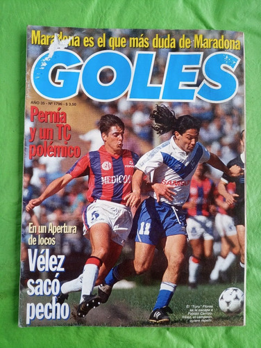 Goles 1796 Velez Saco Pecho Vs San Lorenzo Pernia Tc