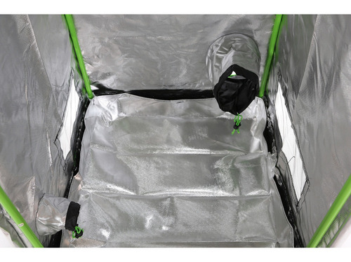 Imagen 6 de 7 de Carpa Cultivo Indoor Femmto 60 X 60 X 160 Jardin Mylar Nylon