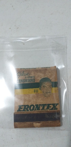 Caixa De Fósforos Colecionável Copa Do Mundo 62 Didi Erontex (Usado)
