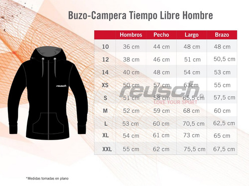 Campera Deportiva Lucas Reusch Exclusivo