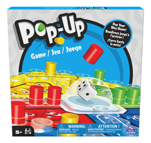 Juego Pop-Up con tirador automático 2 a 4 jugadores niños 5+