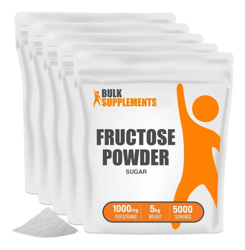 Bulk Supplements | Fructosa Azucar | 5kg | 5000 Servicios