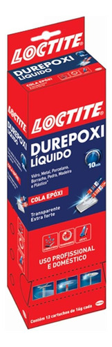 Durepoxi Loctite  16g Liquido 10min Display  2125566