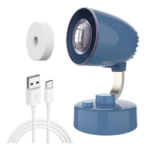 Ventilador De Escritorio Elingmor Turbo Force De Mesa Con Ar