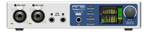 Interface Áudio Usb 8x8 Digital 12 I/o Rme Fireface Ucx Ii