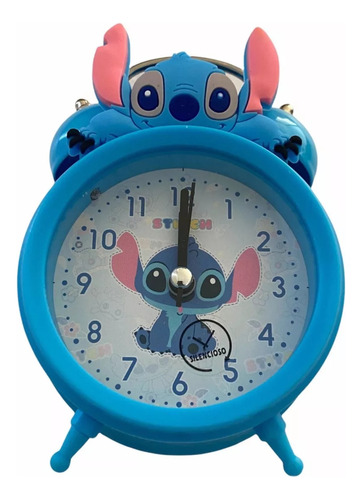 Alarma Despertador Reloj Despertador Stitch Disney