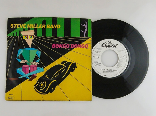 Steve Miller Band - Bongo Bongo - Sencillo 7' Import Promo