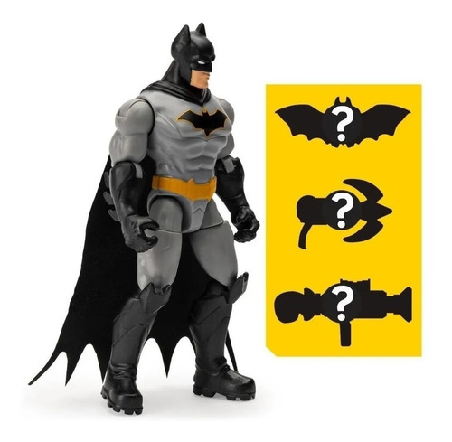 Figura Articulada 10 Cm Batman Original Dc Sharif Express