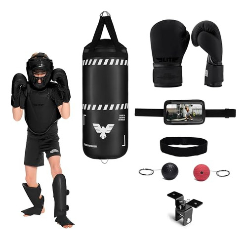 Bolso De Boxeo De Boxeo De Elite Sports Para Niños - Bolso D