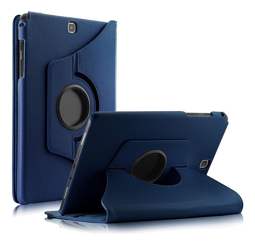 Funda De Piel Sintética Giratoria 360° Para Galaxy Tab A 9.7