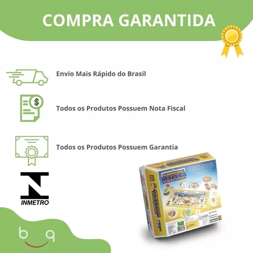 Jogo de Tabuleiro Infantil Hamburgueria Maluca Grow - minipreco