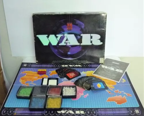 Jogo De Tabuleiro Estrategia War Edicao Especial Com Dados