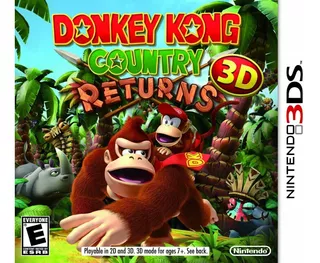Donkey Kong Country Returns 3d 3ds Midia Fisica