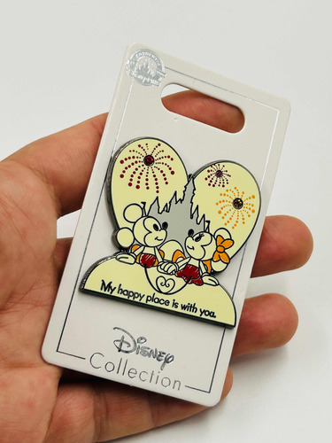 Pin Mickey Y Minnie My Happy Place Is With You Disney