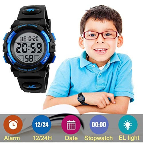 Reloj Infantil Para Niño Y Niña Multifuncion Digital Led Dep