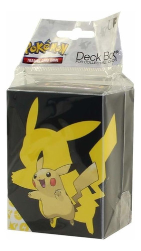 Ultra Pro E- Pokemon-caja De Cubierta Vista Completa Pikach.