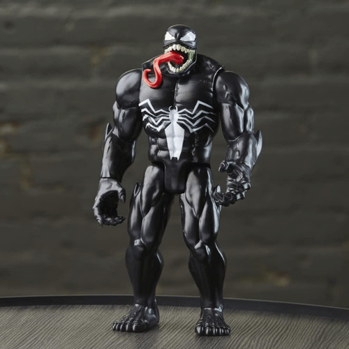 Boneco Maximum Venom Marvel 30cm Articulado Spider Hasbro