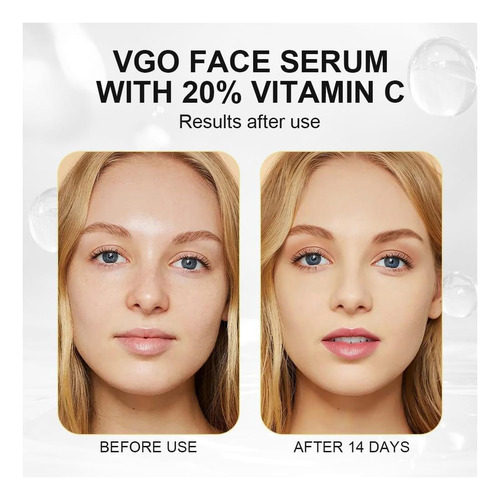 Suero Facial Vgo Para Suero De La Cara De Vitamina C De La E