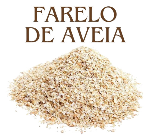 Farelo De Aveia 100% Natural Pacote Com 100g Innova Natural