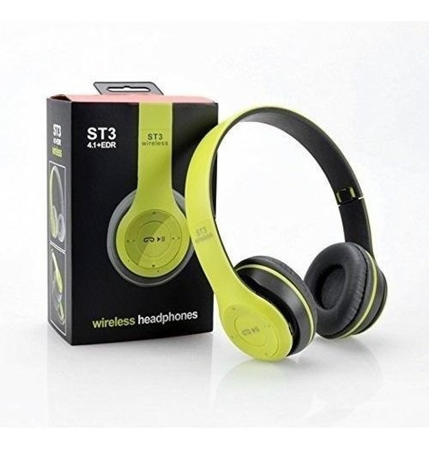 Auriculares Inalambricos St3 Bluetooth/sd/fm