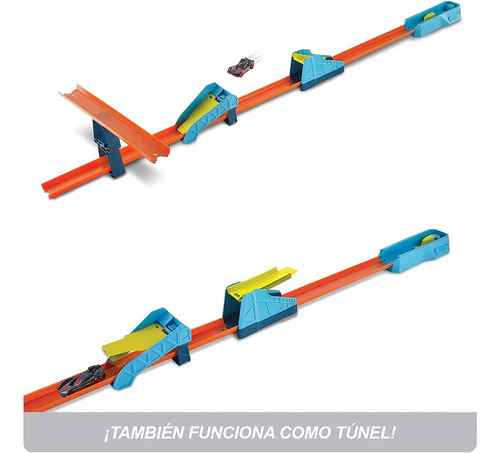 Paquete De Pistas Plegables Hot Wheels Track Builder, Surtid