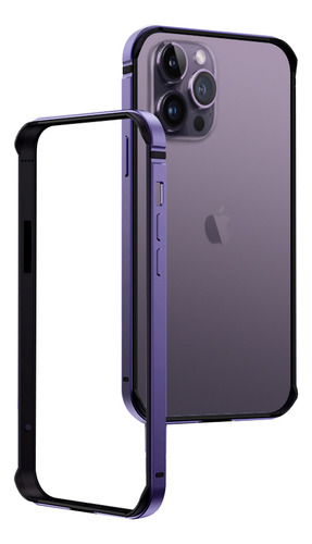 Funda Marco Metálico Para iPhone 15 Pro Max 14 13 12 11