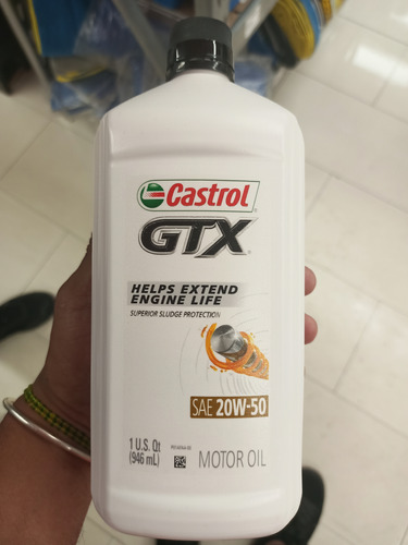 Aceite Castrol 20w50 Mineral