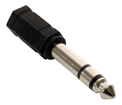 Adaptador Para Audio Plug Stereo De 6.3 Mm A Jack 3.5 Mm 